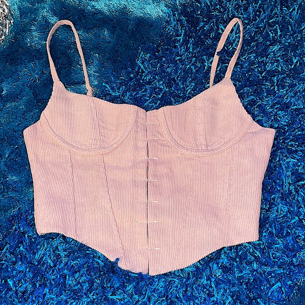 Mini corset style top